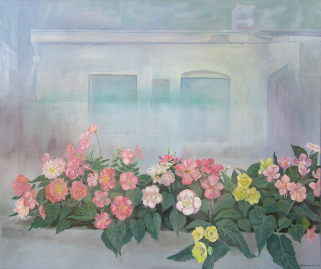 Harmónia, 2016, olaj, vászon, 100x120 cm