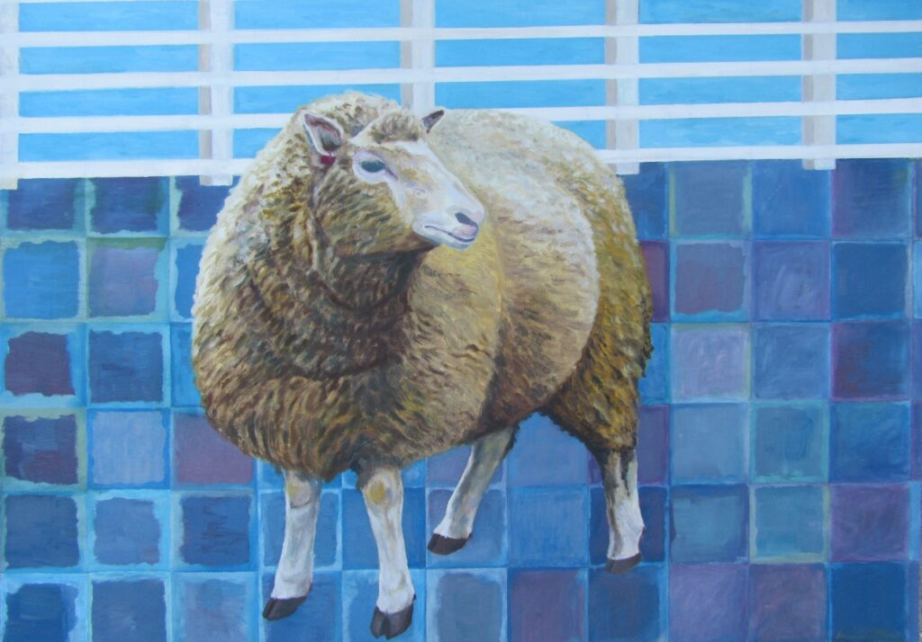 Dolly a parton, 2019, olaj, vászon, 70x100 cm